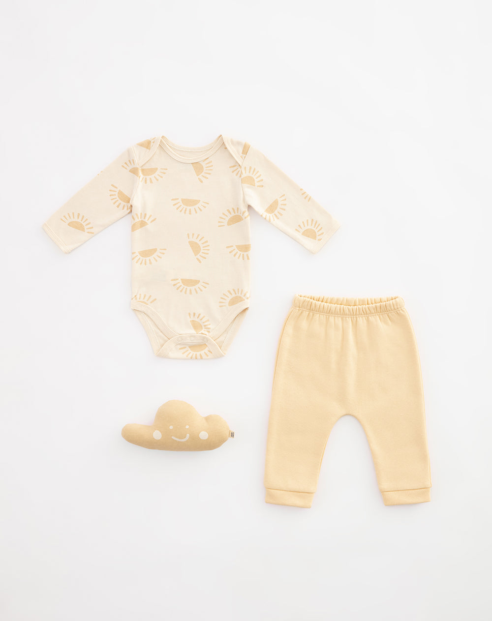 Set body beige + jogger + peluche