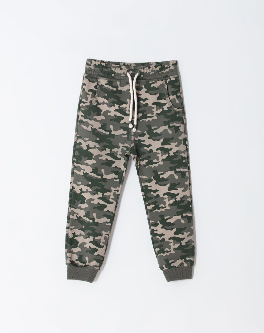 Jogger verde camuflado