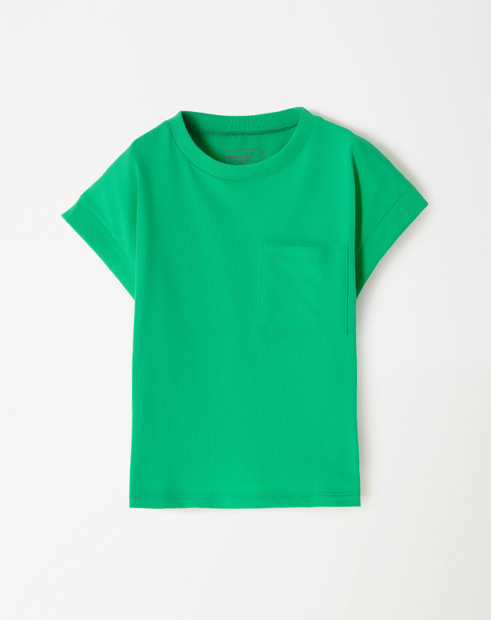 Camiseta oversized fit manga corta verde