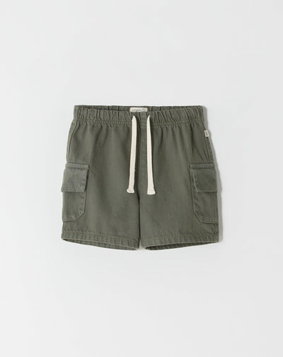 Bermuda regular fit verde militar