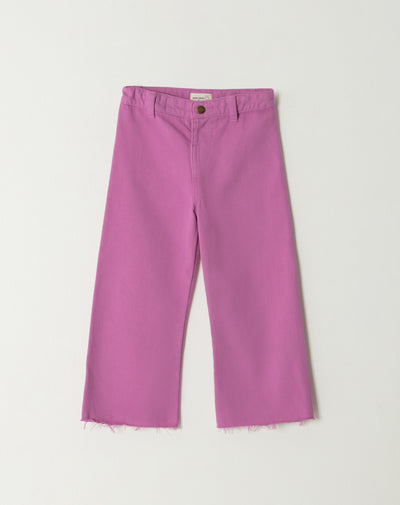 Pantalón tiro alto morado