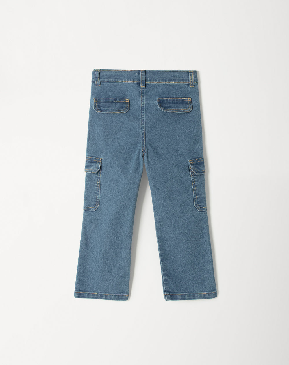 Jean regular fit tiro medio indigo