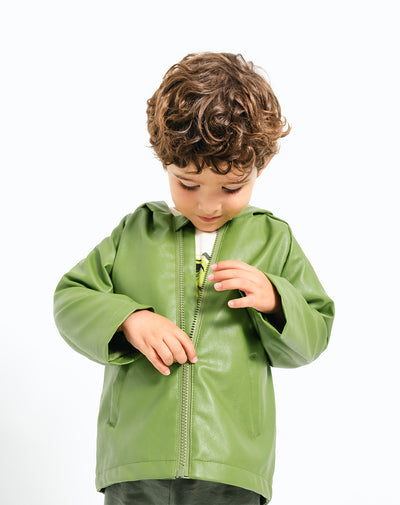 Chaqueta tiranosaurio rex verde