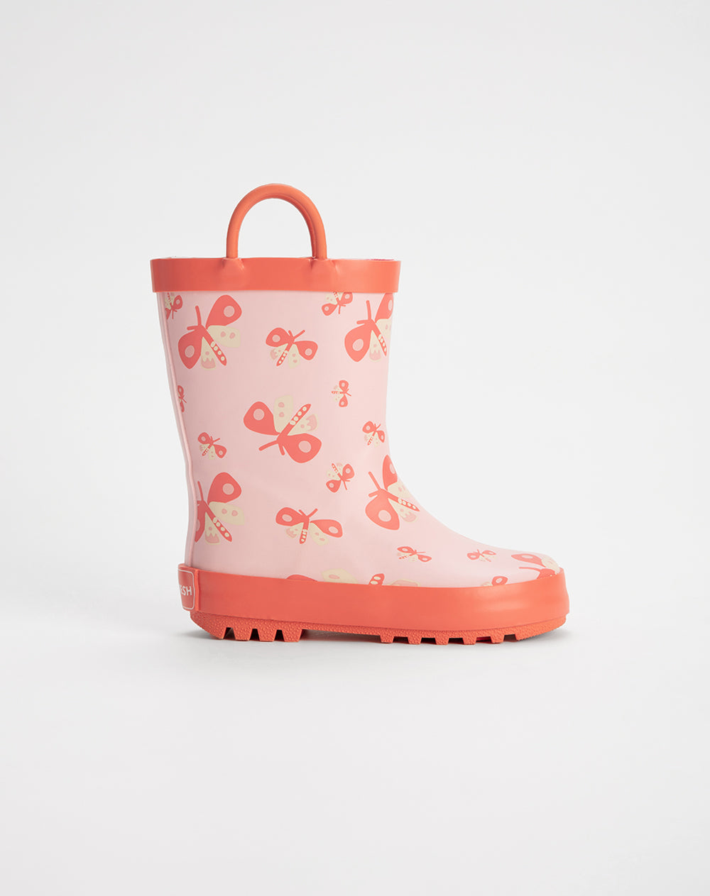 Bota rosado estampado