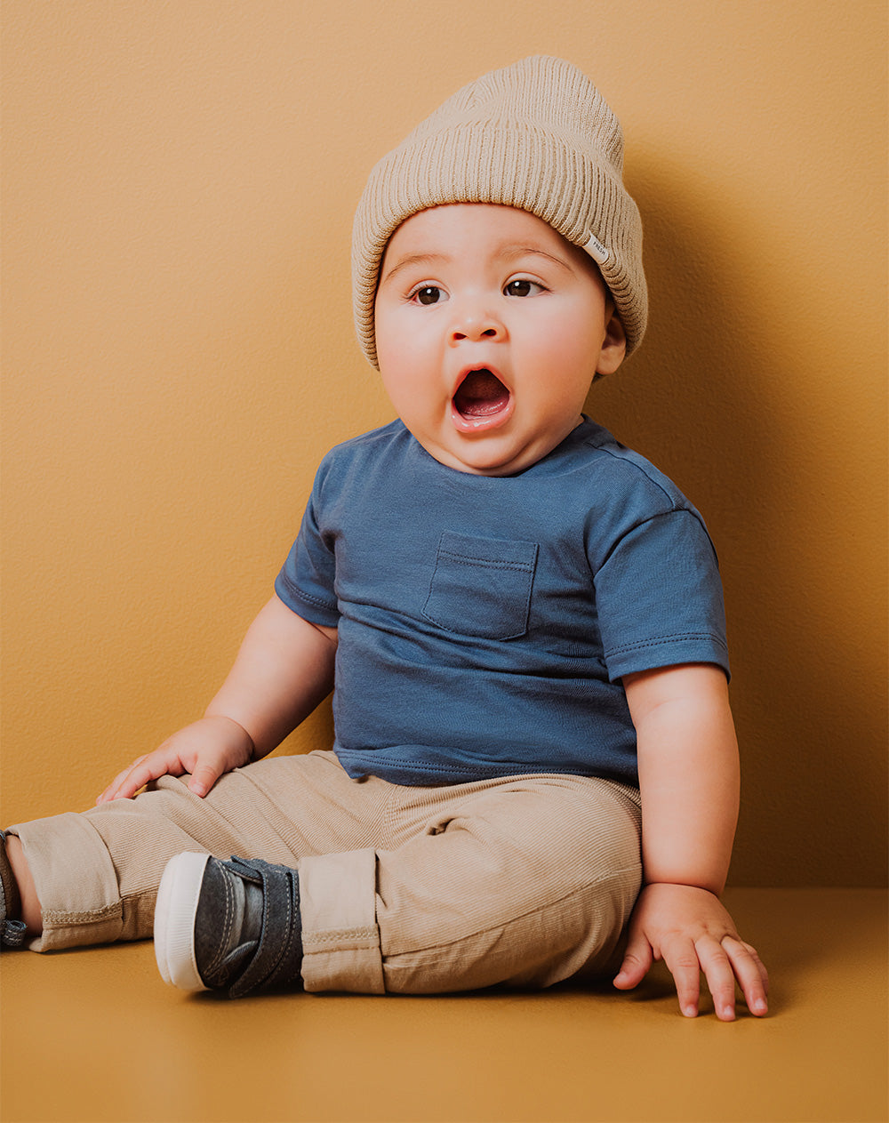 Gorro beige