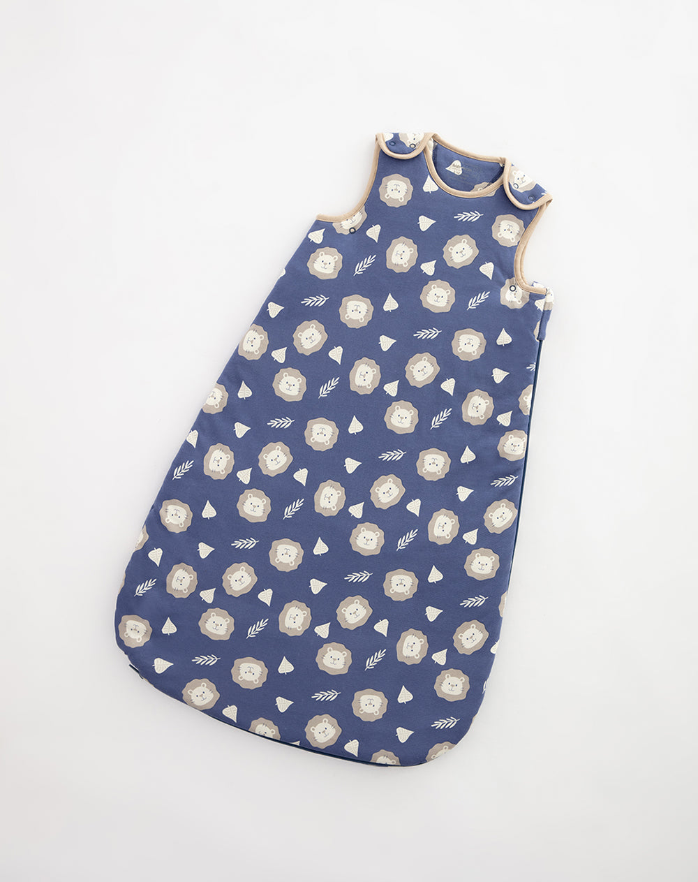 Sleeping bag azul estampado