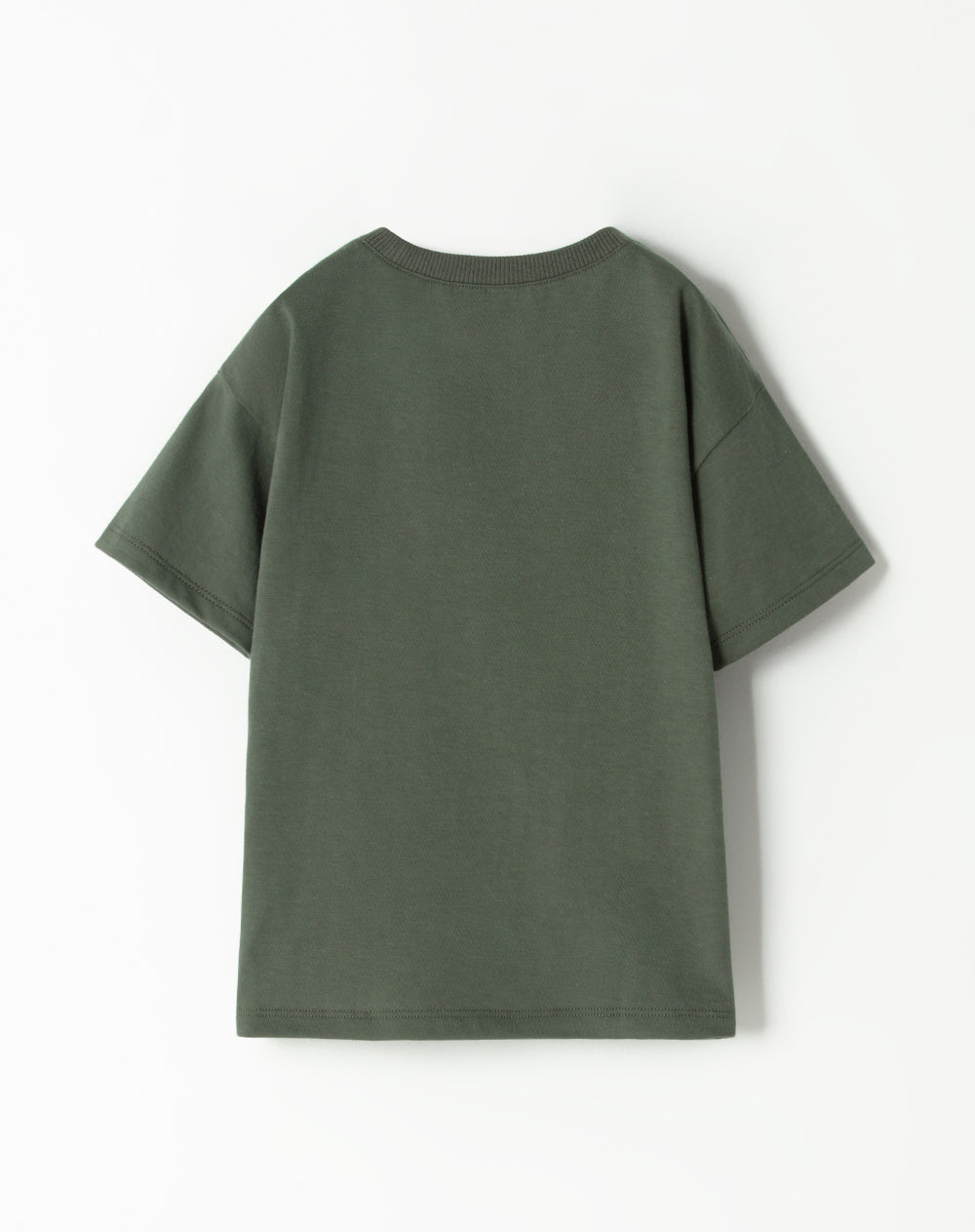 Camiseta oversized fit manga corta verde