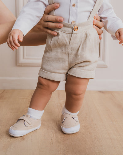 Zapatos loafer taupe