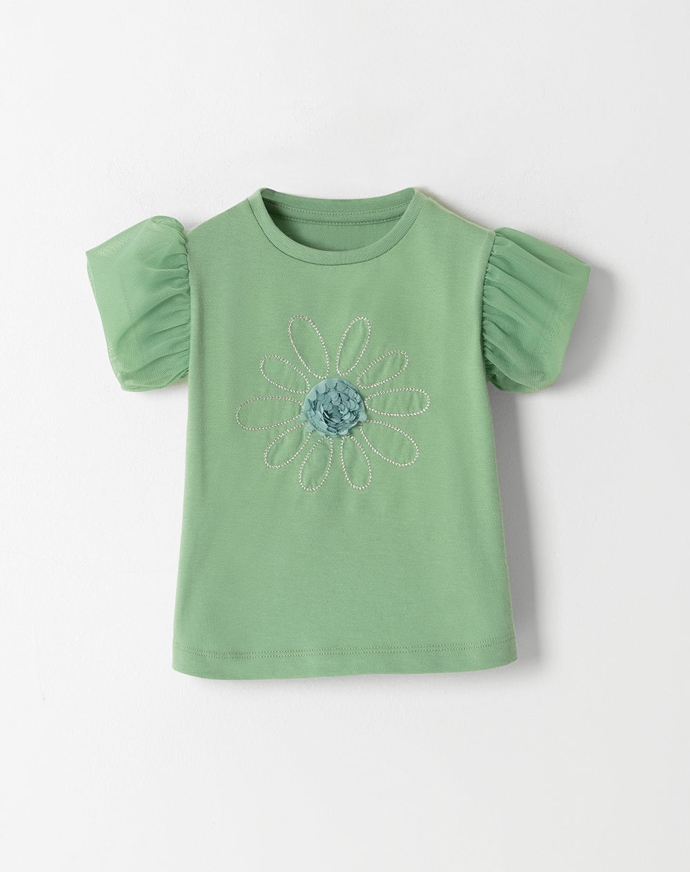 Camiseta verde niña sale