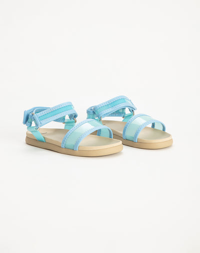 Sandalias azules