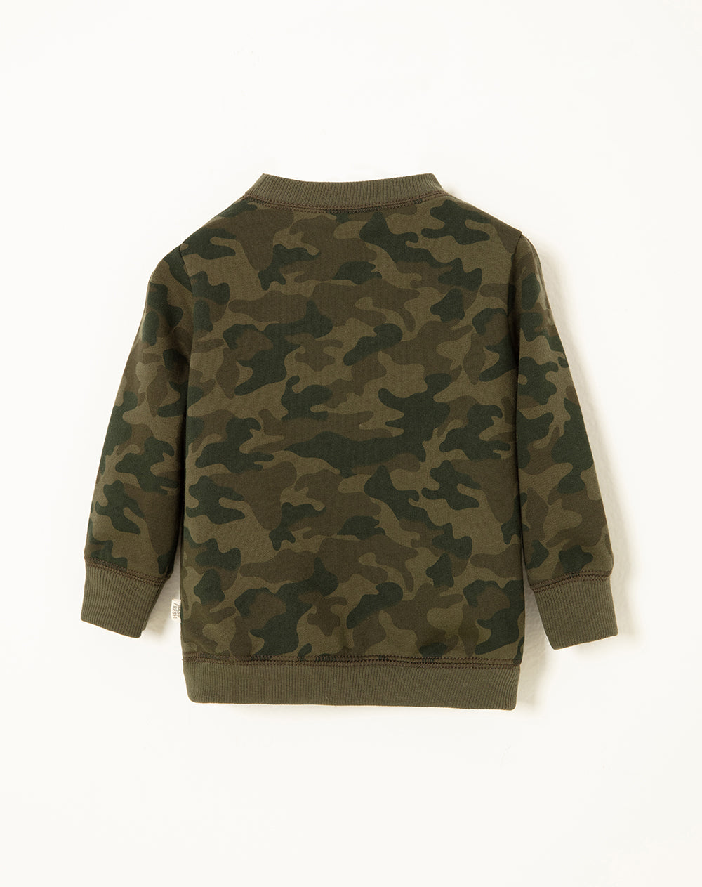 Buzo regular fit verde camuflado